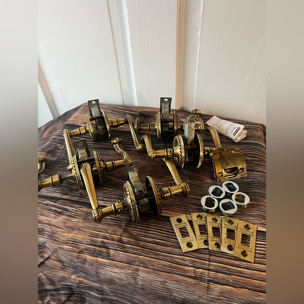 broadway collection 5 gold door handles